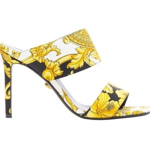 Vesace 95MM Mule Sandal Hibiscus PR Size 9B/39 with Original Box